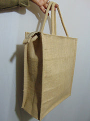 Think Green print jute bag(12