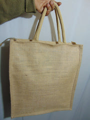 Fish Print Jute tote Bag(14