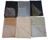 WOOL PASHMINA STOLE REVERSIBLE SCARF