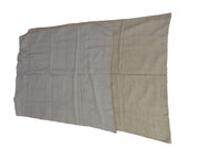 WOOL PASHMINA STOLE REVERSIBLE SCARF