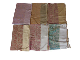 Paisley border rayon pashmina women scarf