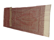 Paisley border rayon pashmina women scarf