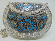 Metal Bag Mosaic Stone