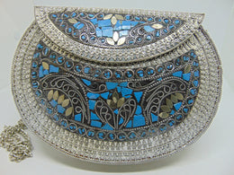 Metal Bag Mosaic Stone