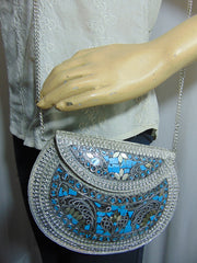 Metal Bag Mosaic Stone