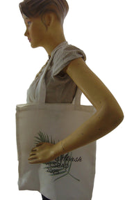 Palm Leaf Wedding Tote Personalized Wedding Favor