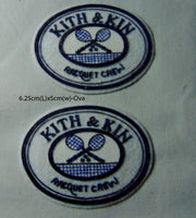 Handmade Embroidered Badges