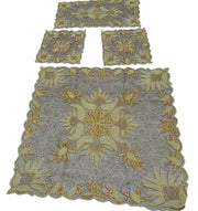 Embroidery Net Table Cover
