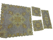 Embroidery Net Table Cover