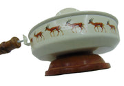 Metal Incense Charcoal Burner evaporator censor deer design