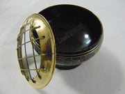 Pot Shape Black Charcoal Incense Burner
