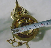 Brass Incense Burner Hanging