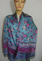Flower print Silk Scarf Wholesaler