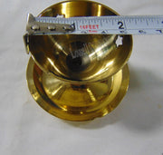 Metal Charcoal Incense Burner With Lid