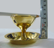 Metal Charcoal Incense Burner With Lid