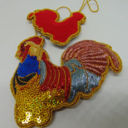Christmas Hangings cock Ornaments