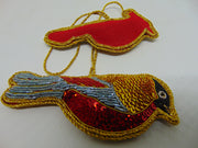 Christmas Hanging Bird Ornament