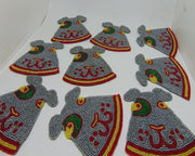 Rabbit Shape Beaded Coaster placemat