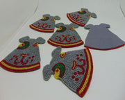 Rabbit Shape Beaded Coaster placemat
