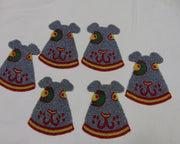 Rabbit Shape Beaded Coaster placemat