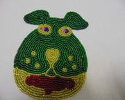 Rabbit Shape Beaded Coaster placemat