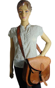 Women's Genuine Leather Cross body Purse 12