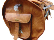 VINTAGE GENUINE TRAVEL DUFFEL GYM BAG