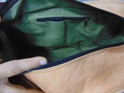 VINTAGE GENUINE TRAVEL DUFFEL GYM BAG