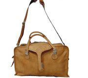 Leather Vintage Cabin Suitcase Bag(24x12