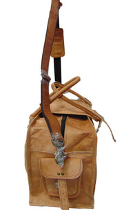 Leather Vintage Cabin Suitcase Bag(24x12