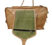 Leather Vintage Cabin Suitcase Bag(24x12