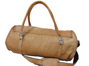 VINTAGE GENUINE TRAVEL DUFFEL GYM BAG