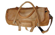 VINTAGE GENUINE TRAVEL DUFFEL GYM BAG