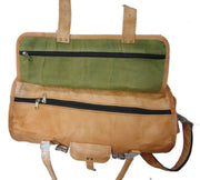 VINTAGE GENUINE TRAVEL DUFFEL GYM BAG