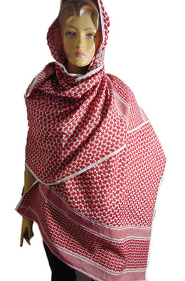 Unisex Long cotton Arafat Scarf