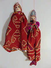 Home Decor Wall Hanging Handmade Puppet Kathputli