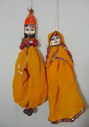 Home Decor Wall Hanging Handmade Puppet Kathputli