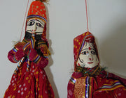 Home Decor Wall Hanging Handmade Puppet Kathputli