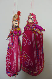 Home Decor Wall Hanging Handmade Puppet Kathputli