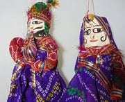 Home Decor Wall Hanging Handmade Puppet Kathputli