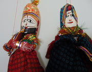 Home Decor Wall Hanging Handmade Puppet Kathputli