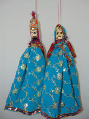 Home Decor Wall Hanging Handmade Puppet Kathputli