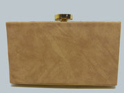Green abvlone Stone metal Shell MOP clutch