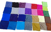 Square 100% Natural Pure Silk Scarf