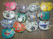 Multicolor Mosaic stone Clutch Bag
