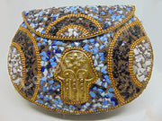 small Mosaic stone Clutch Bag