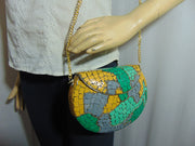 Camouflage Design Mosaic stone Clutch Bag