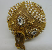 Metal Round Bags/Potli Bag for women