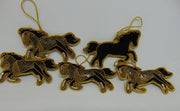 Christmas Hanging Running Horse Ornament
