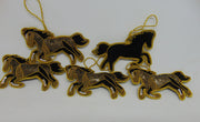 Christmas Hanging Running Horse Ornament